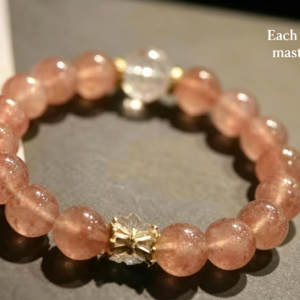 natural yellow agate bracelet