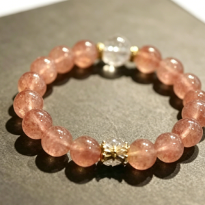 natural yellow agate bracelet