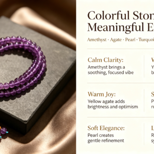 natural brazilian amethyst bracelet